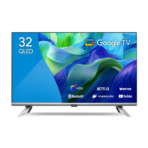 더함스마트tv - 더함 FHD QLED 구글 OS 스마트TV, 81cm(32인치), NA321QLED, 스탠드형, 고객직접설치