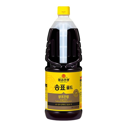 송표몽고간장 - 몽고간장 송표골드 양조간장, 1.8L, 1개