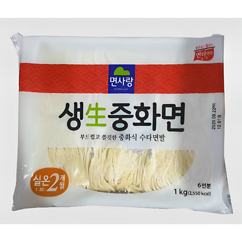 중화면 - 면사랑 생중화면, 1kg, 1개