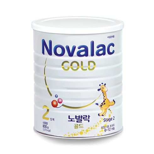 노발락분유 - 노발락 골드 분유 2단계, 1개, 800g