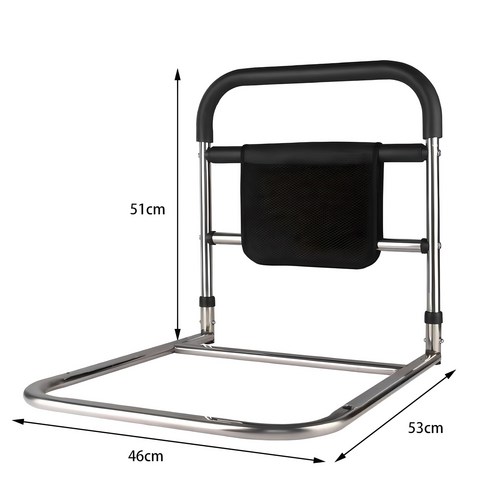 침대가드 - 침대가드 침대난간안전가드 낙상방지 침대 가드레일, 은색