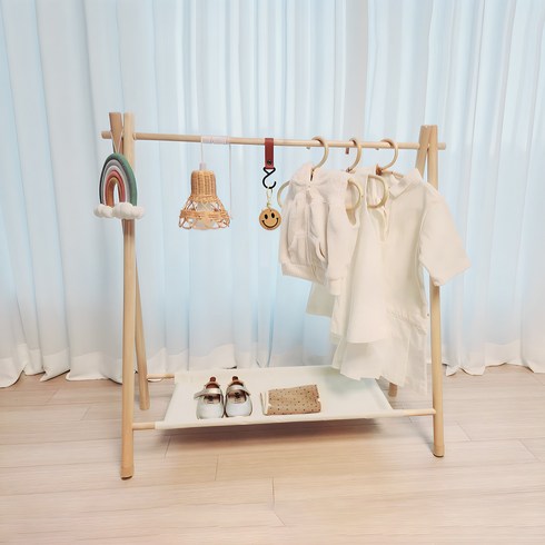 아기행거 - 러브온마켓 큰사이즈 아기행거 아기옷행거 2단