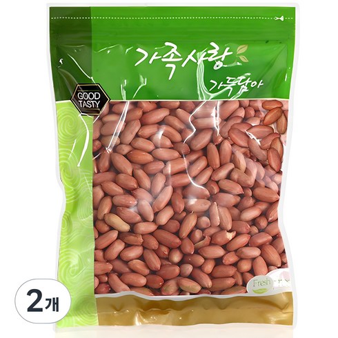 땅콩 - 가온애 볶은땅콩, 1kg, 2개