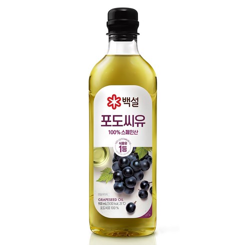 백설포도씨유 - 백설 포도씨유, 900ml, 1개