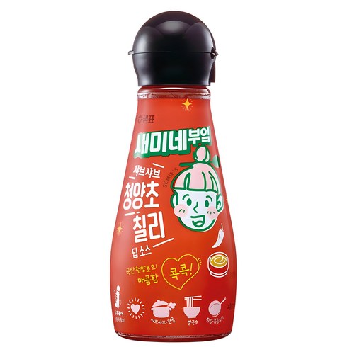 샤브샤브소스 - 새미네부엌 샤브샤브 청양초 칠리 딥소스, 285g, 1개