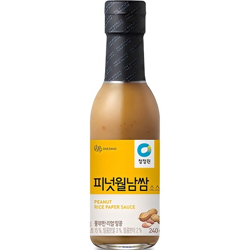 샤브샤브소스 - 청정원 피넛월남쌈 소스, 1개, 240g