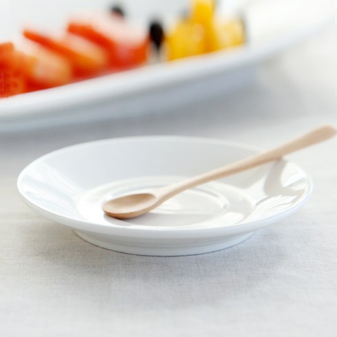 소서 - 에라토 강화 화이트 커피잔받침 3호 2P, 1개