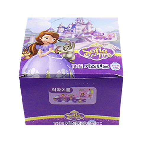 더 키즈밴드 소피아 혼합 16매입, 16개입, 20개