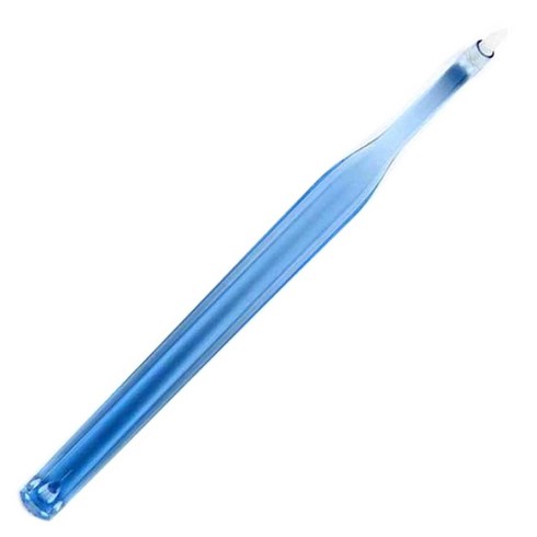 큐어덴트 A3 힐링케어 어금니 칫솔 슬림모 블루, 1개입, 1개