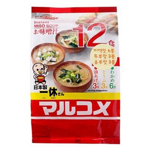 미소된장국 - 마루 잇큐상 즉석미소 12식, 216g, 1개