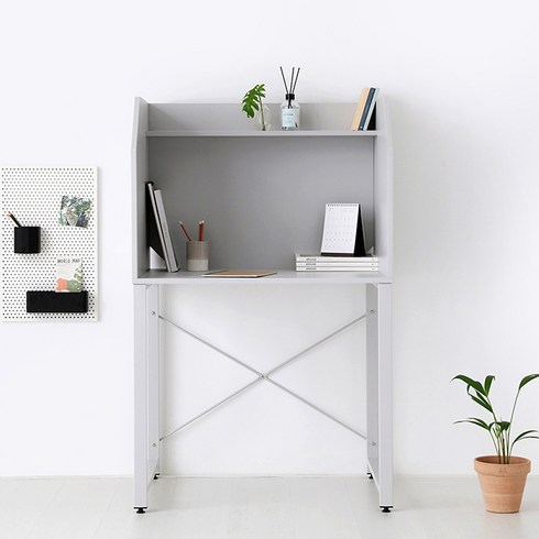 마켓비 HADY 독서실 책상 8060 KS1031TB, 올그레이