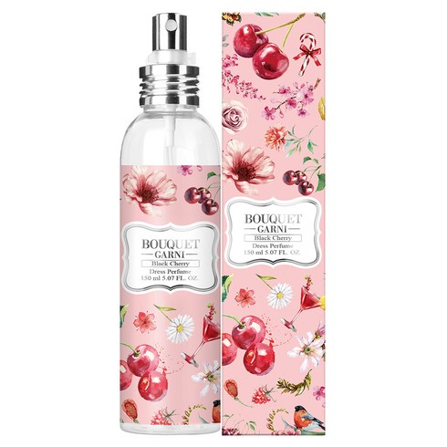 부케가르니 드레스퍼퓸 섬유향수 150ml, 블랙체리, 1개