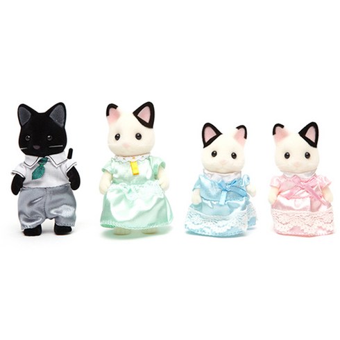 실바니안패밀리 턱시도 고양이 가족 5181, 1세트