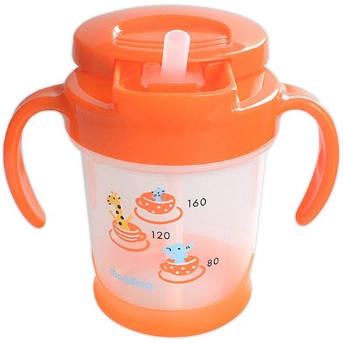 더블하트 마그마그 프리미엄 빨대컵 200ml, 본상품선택, 1개