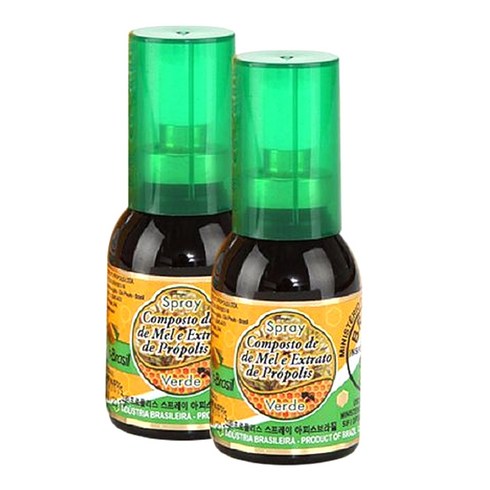 아피스브라질 그린 프로폴리스 스프레이, 2개, 30ml