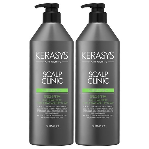 케라시스 두피 클리닉 샴푸 플러스, 750ml, 2개