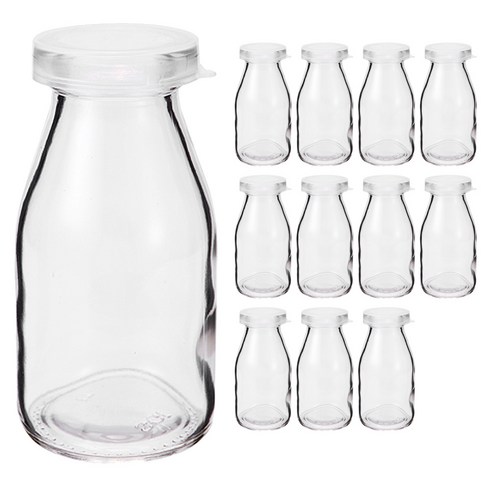 유리우유병 180ml, 12개입