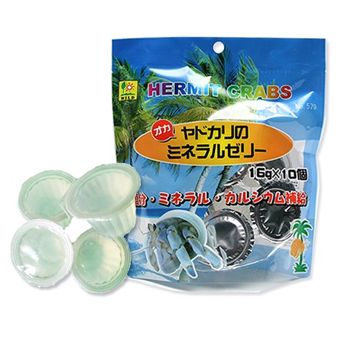 서울아쿠아리움 산코 579 소라게 젤리, 16g, 10개입
