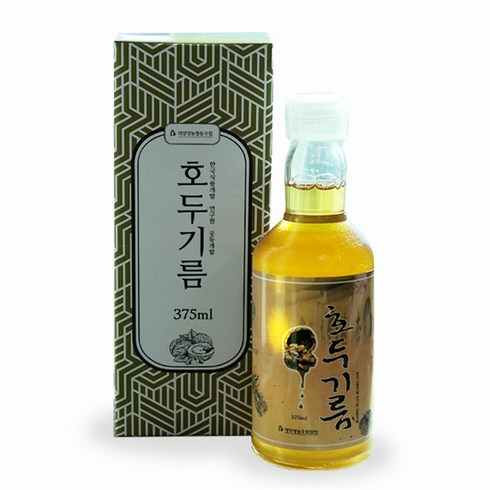 호두기름 - 조은약초 국내산 호두기름, 375ml, 1개
