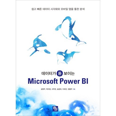 데이터가 돋보이는 Microsoft Power BI:쉽고 빠른 데이터 시각화와 모바일 앱을 통한 분석, 비제이퍼블릭