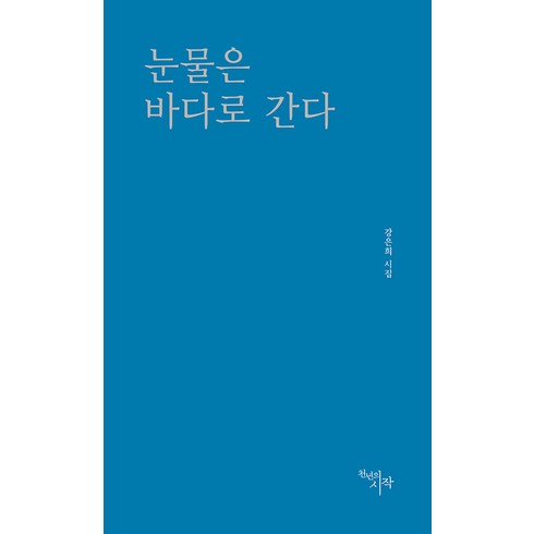 눈물바다 - [천년의시작]눈물은 바다로 간다, 천년의시작, 강은희