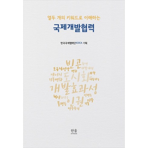 국제개발협력 - [한울아카데미]열두 개의 키워드로 이해하는 국제개발협력 (반양장), 한울아카데미, 한국국제협력단