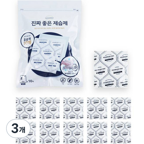 새남맥스 진짜 좋은 제습제 일반형 10p, 300g, 3개