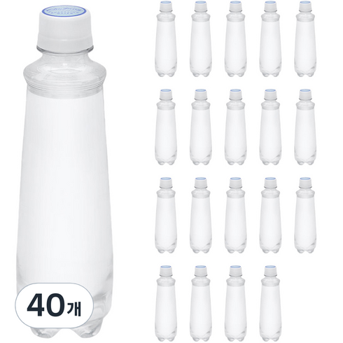 초정탄산수 무라벨 ECO 탄산수, 350ml, 40개