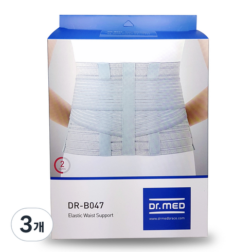 닥터메드 허리보호대 S DR-B047, 3개