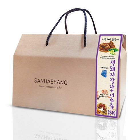 산해랑 생돼지감자 여주즙, 30개입, 100ml