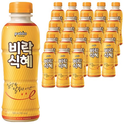 팔도 비락 식혜, 24개, 500ml