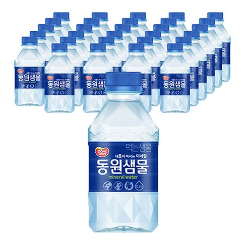 미니생수 - 동원샘물 생수, 300ml, 40개