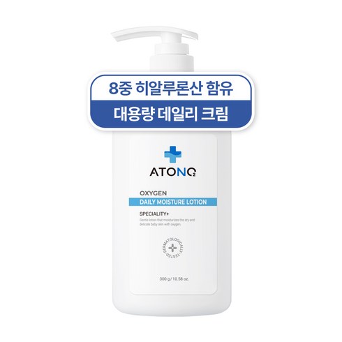 아토앤오투크림 - 아토앤오투 옥시젠 데일리 모이스처 로션, 300g, 1개