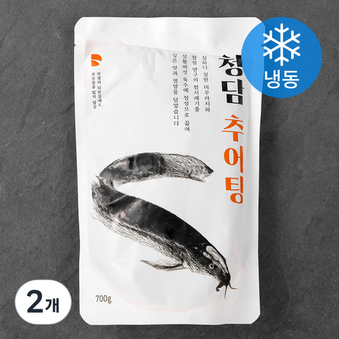 청담추어탕 - 청담동 추어탕 (냉동), 700g, 2개