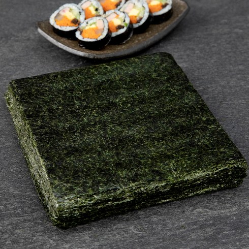 김밥용김 - 프리미엄 구운 김밥김 100매, 220g, 1개
