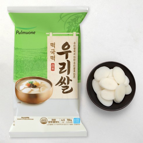 떡국떡 - 풀무원 우리쌀떡국떡, 700g, 1개