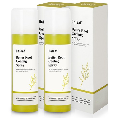 달리프 클로렐라 베러 루트 쿨링 스프레이, 100ml, 2개