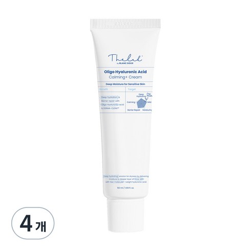 더랩바이블랑두 올리고 히알루론산 카밍+ 크림, 50ml, 4개