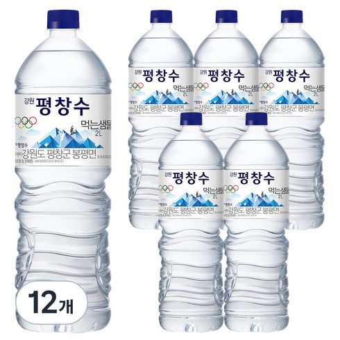 해태htb 강원평창수 생수, 2L, 12개