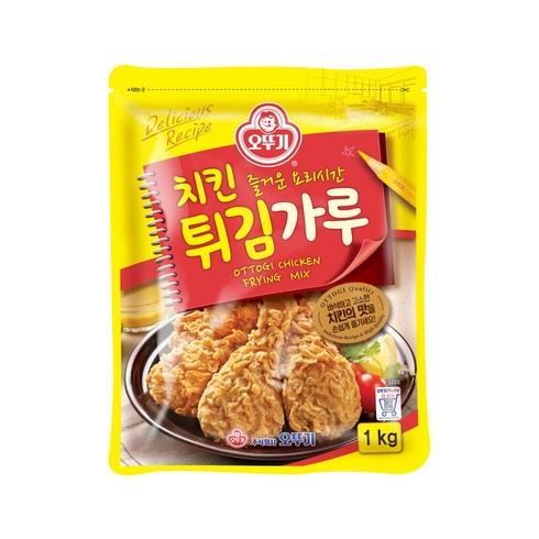 치킨튀김가루 - 오뚜기 치킨 튀김가루, 1kg, 1개