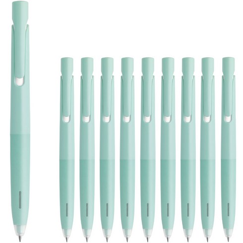 2023년 가성비 최고 블렌트일루젼 - 제브라 블렌 볼펜 0.5mm 10p, 민트그린(바디) + 블랙(잉크), 1세트