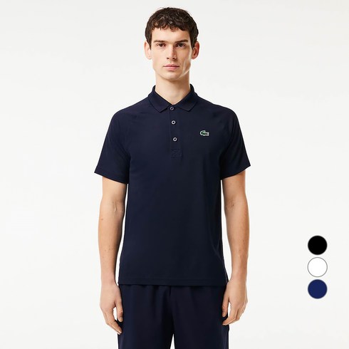 프리마클라쎄 지오 피케 폴로 셔츠 - 라코스테 남성용 레글런 기능성 반팔 폴로 티셔츠