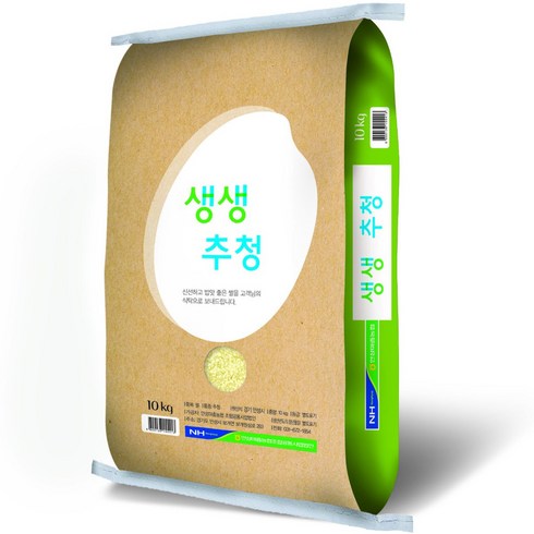 안성마춤 농협 생생방아쌀 추청쌀 특등급, 1개, 10kg