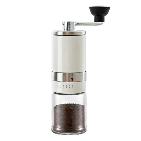 칼딘 핸드밀 매뉴얼 플러스 휴대용 그라인더, 아이보리