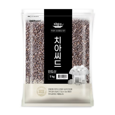 치아씨드 - 더담은 치아씨드, 1kg, 1개