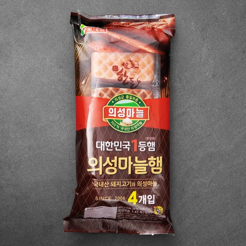 2023년 가성비 최고 의성마늘 - 롯데햄 의성마늘햄, 440g, 1개