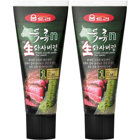 움트리 육류n 생 와사비랑, 120g, 2개