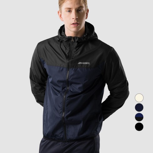 2023년 가성비 최고 바람막이추천 - 아르메데스 남성용 초경량 베이직 기능성 바람막이 AR101