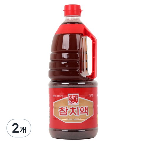 한라참치액젓 - 한라 참치액, 1.5L, 2개