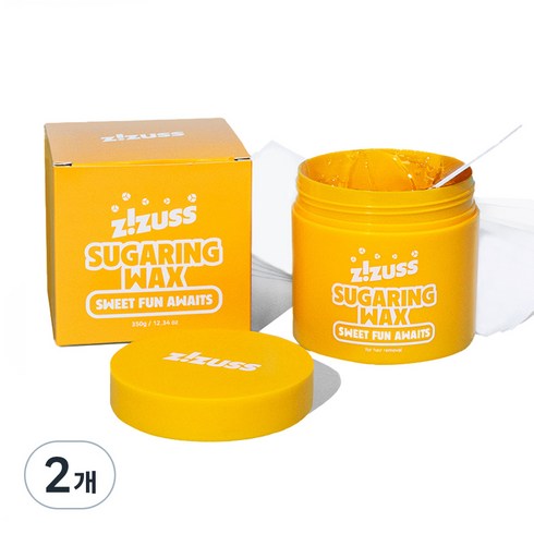 유케이왁싱 - 지저쓰 슈가링 왁싱키트, 350g, 2개